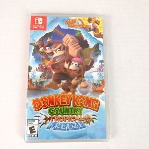 New Nintendo Switch Game Donkey Kong Country Tropical Freeze